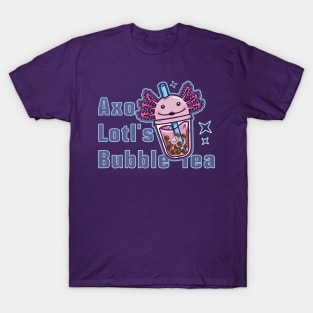 Axo Lotl's Bubble Tea T-Shirt